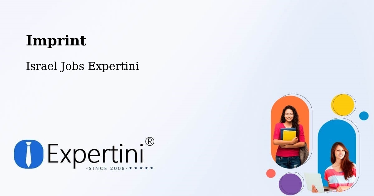 Imprint – Elyakhin - Israel Jobs Expertini