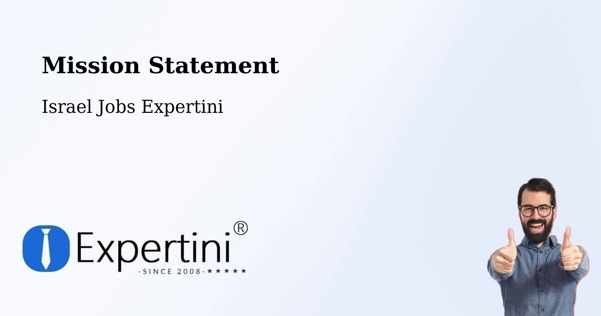 Corporate Mission – Elyakhin - Israel Jobs Expertini