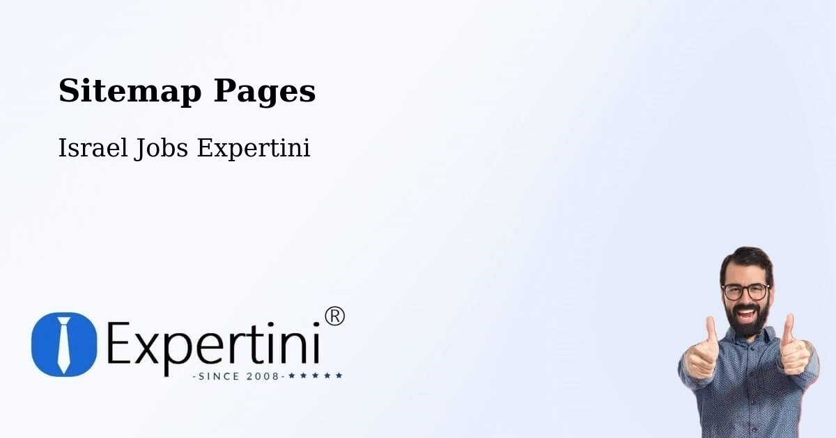 Sitemap Pages - Elyakhin - Israel Jobs Expertini